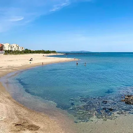 公寓 Asphodele, Joli Avec Parking, 2 Pas Des Plages Et Du Port 阿格德