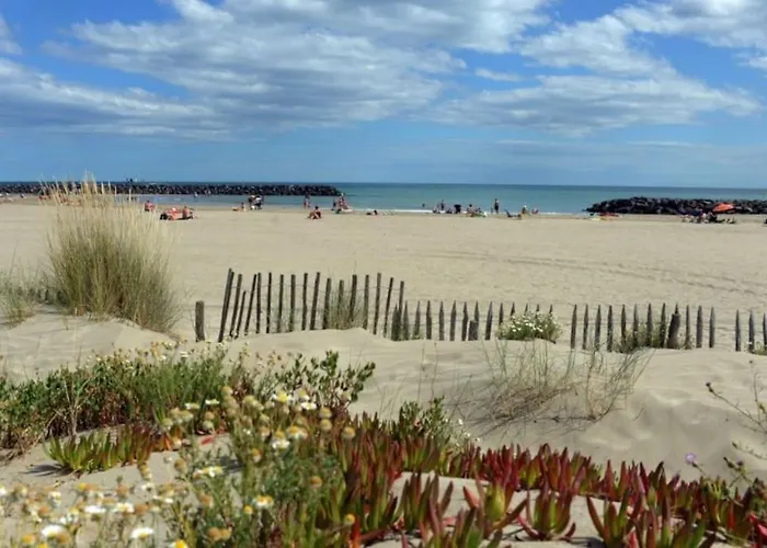Asphodèle, Joli Avec Parking, 2 Pas Des Plages Et Du Port Appartamento Agde
